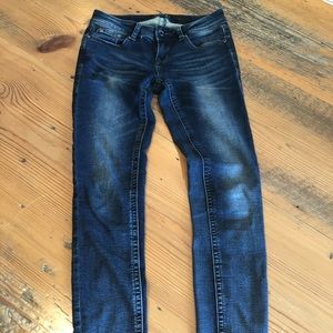 Grace in LA KNIT denim skinny